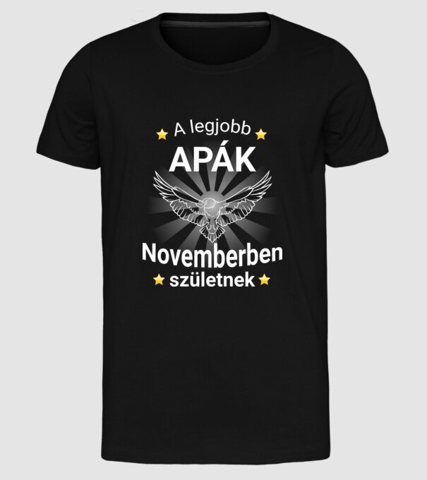  minta fekete pólón