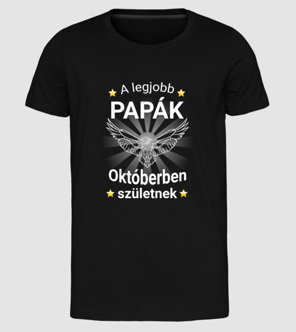  minta fekete pólón