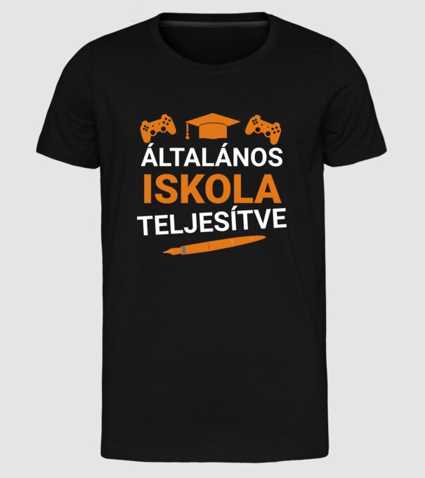  minta fekete pólón