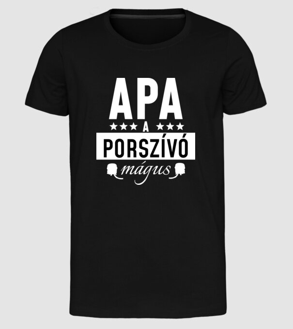  minta fekete pólón