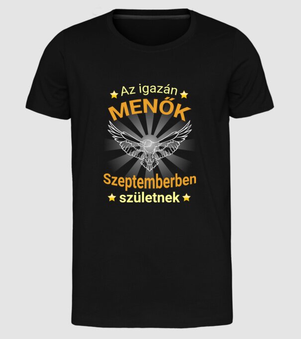  minta fekete pólón