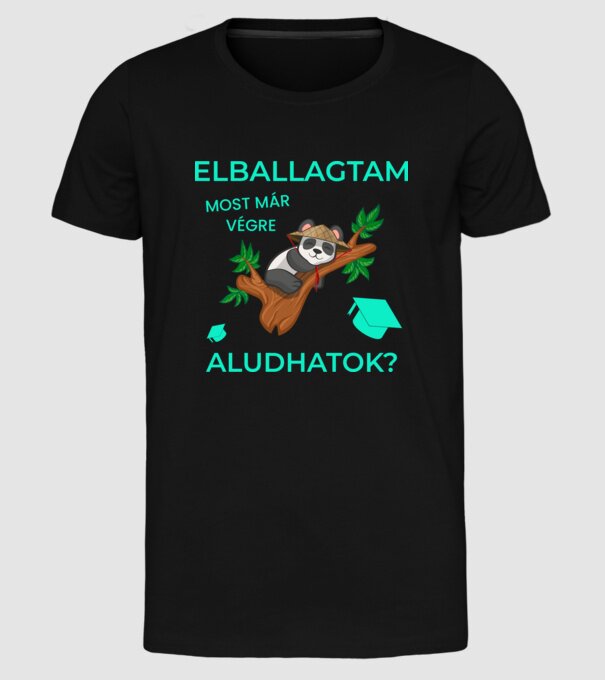  minta fekete pólón