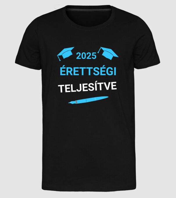  minta fekete pólón