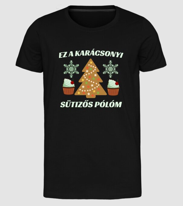  minta fekete pólón