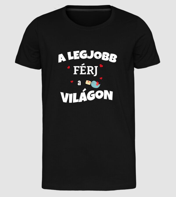  minta fekete pólón