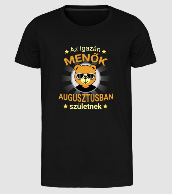  minta fekete pólón
