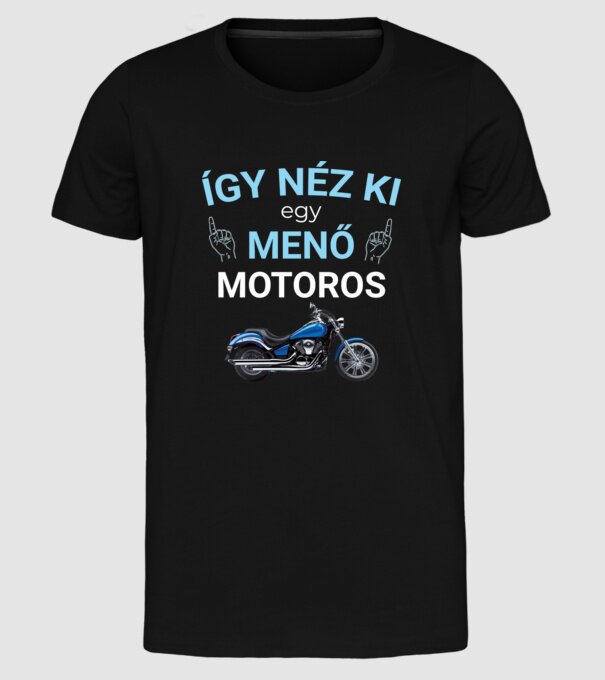  minta fekete pólón