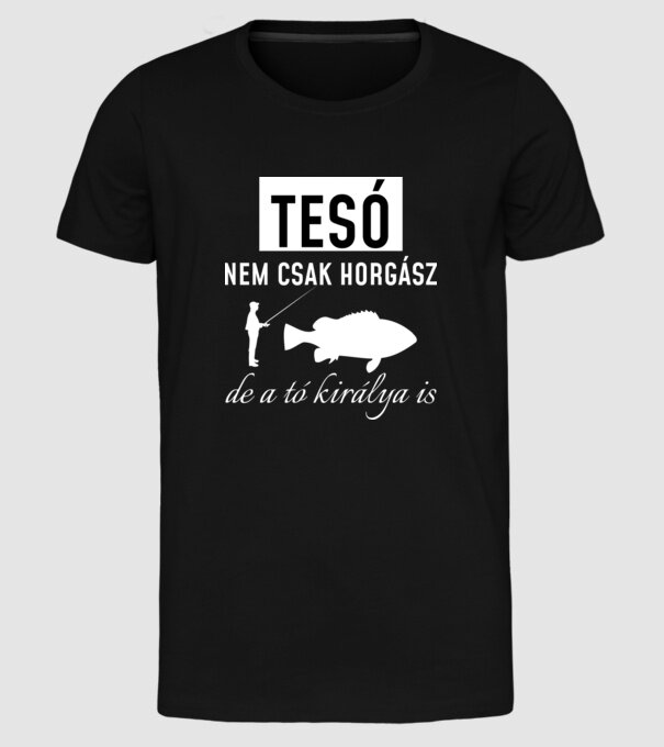  minta fekete pólón