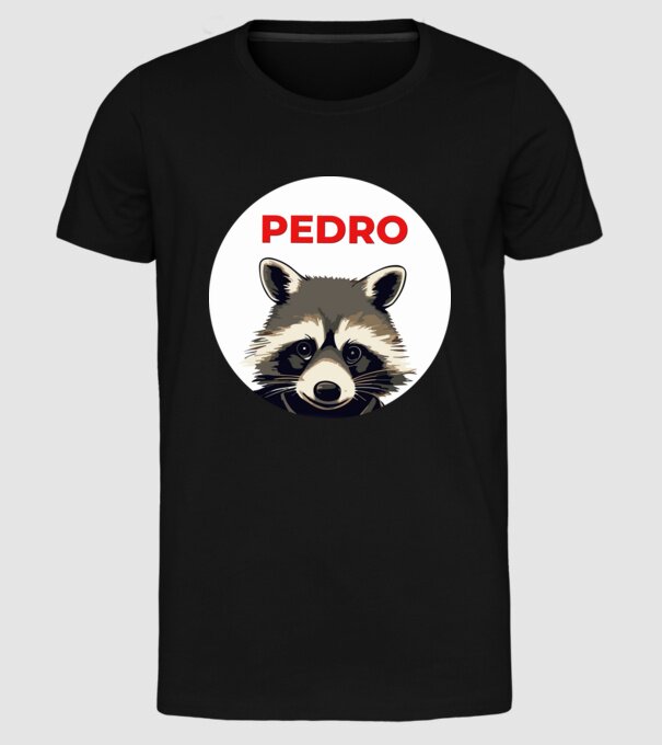  minta fekete pólón