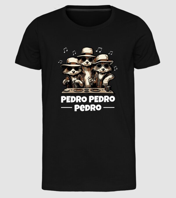  minta fekete pólón