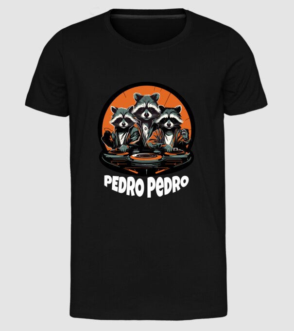  minta fekete pólón