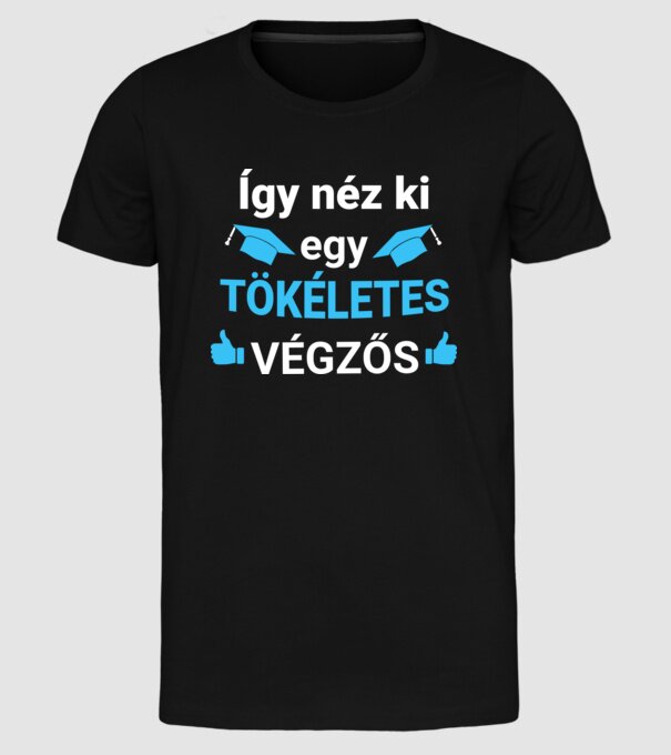 minta fekete pólón