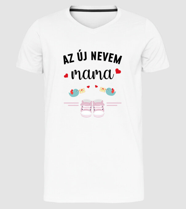 minta fehér pólón