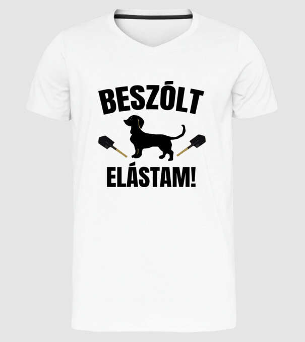  minta fehér pólón