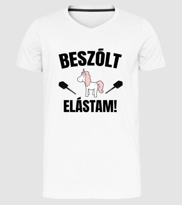  minta fehér pólón