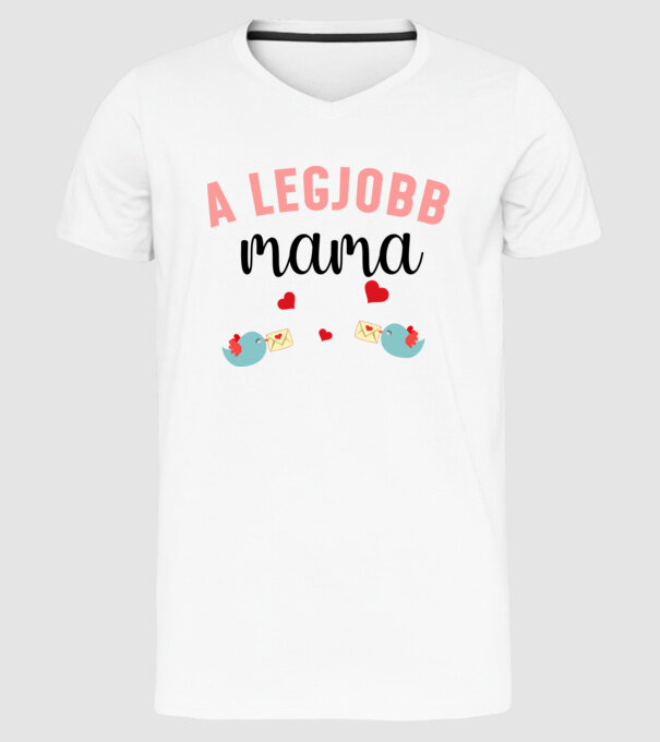  minta fehér pólón
