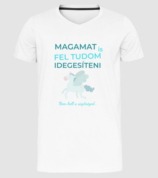  minta fehér pólón