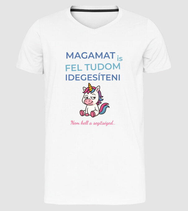  minta fehér pólón
