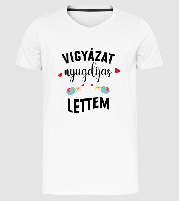  minta fehér pólón