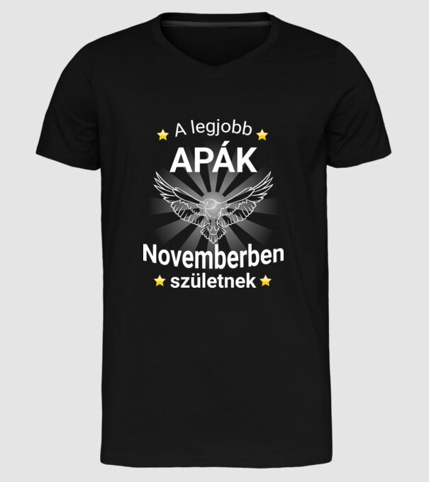  minta fekete pólón