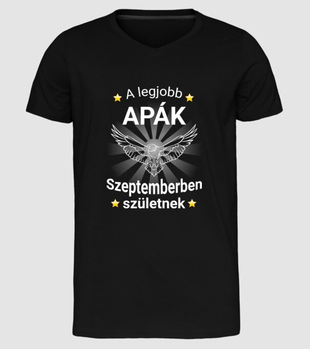  minta fekete pólón