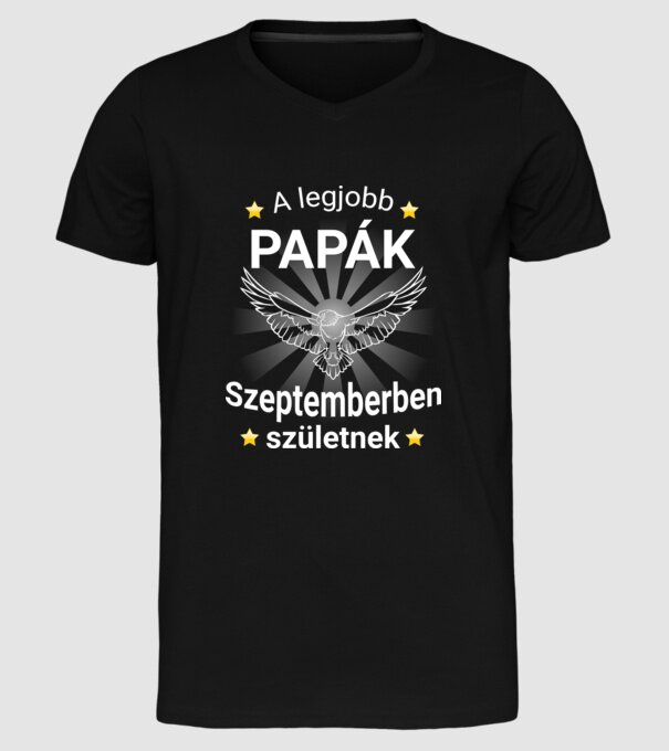  minta fekete pólón