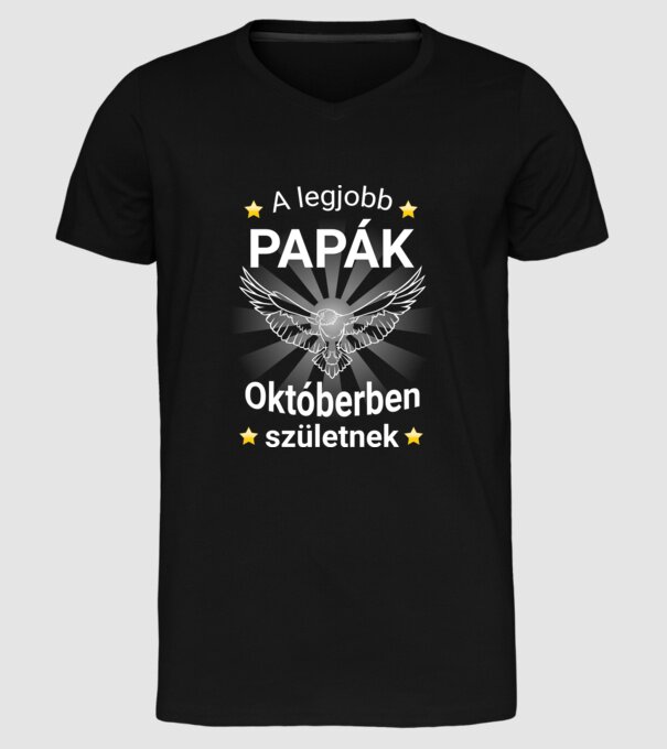  minta fekete pólón