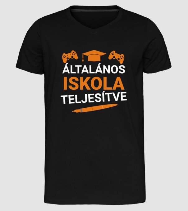  minta fekete pólón