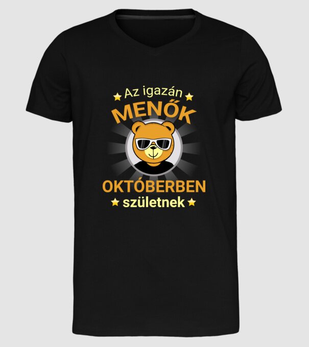  minta fekete pólón