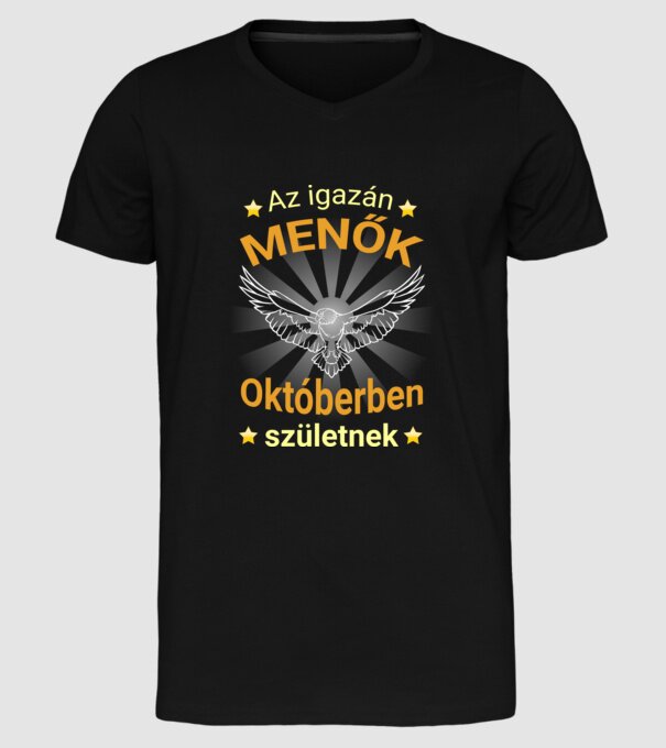  minta fekete pólón