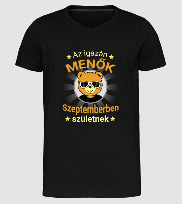  minta fekete pólón