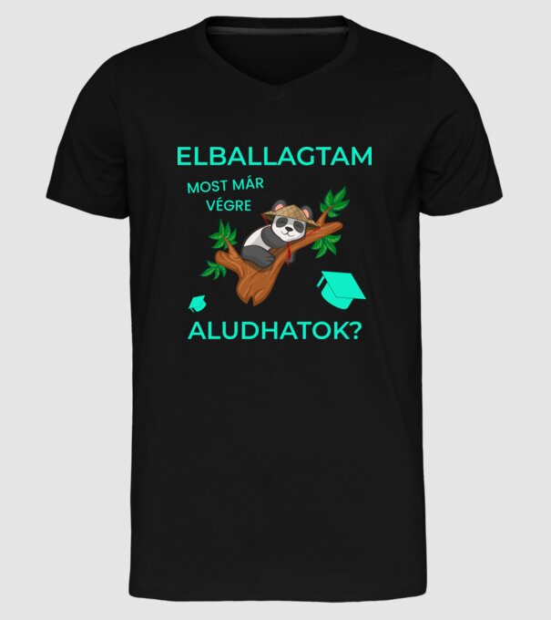  minta fekete pólón