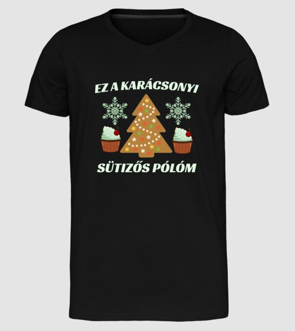  minta fekete pólón