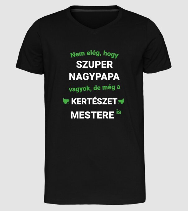  minta fekete pólón