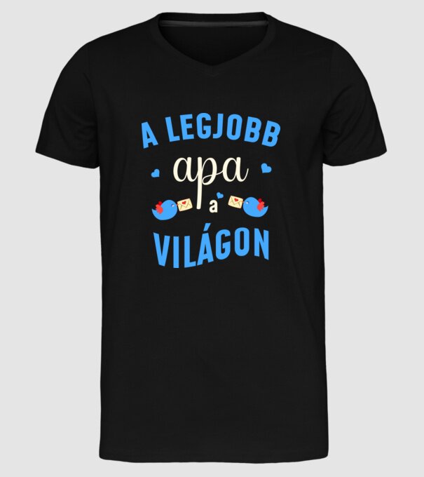  minta fekete pólón