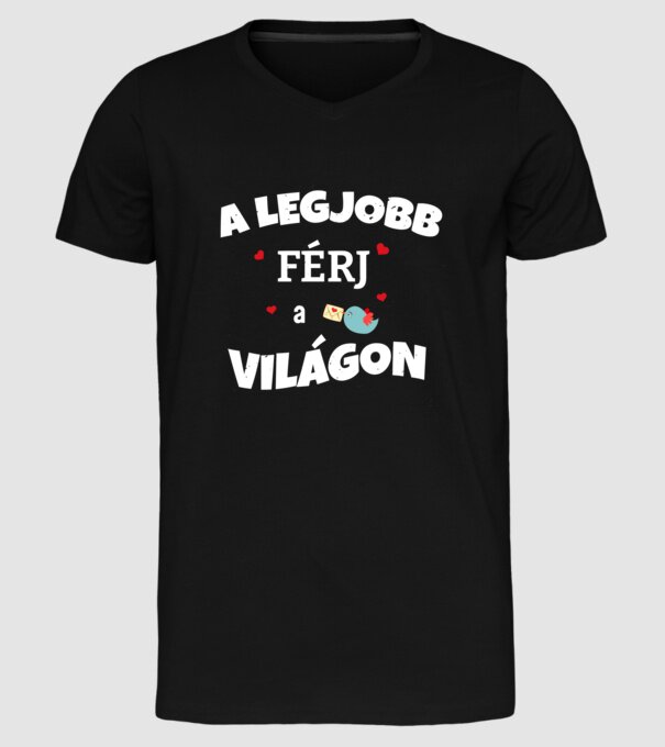  minta fekete pólón