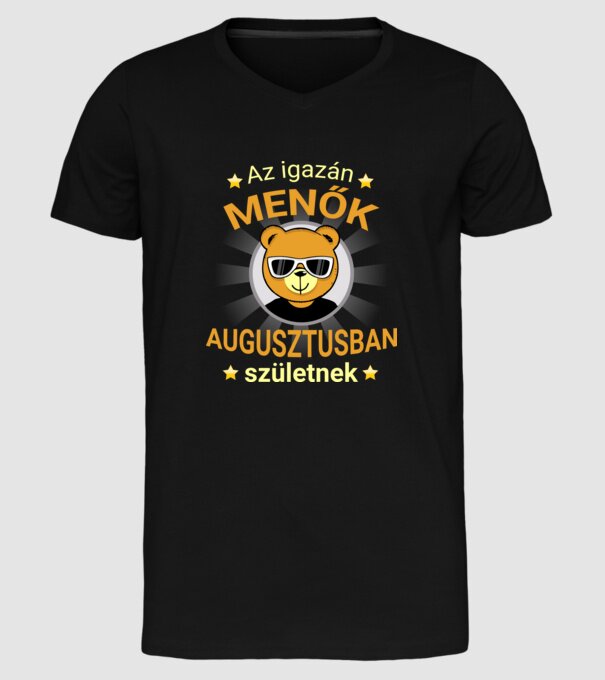  minta fekete pólón