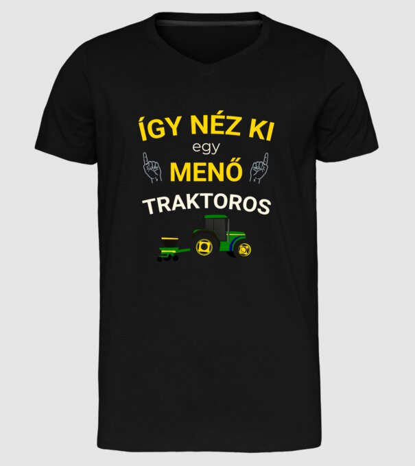  minta fekete pólón