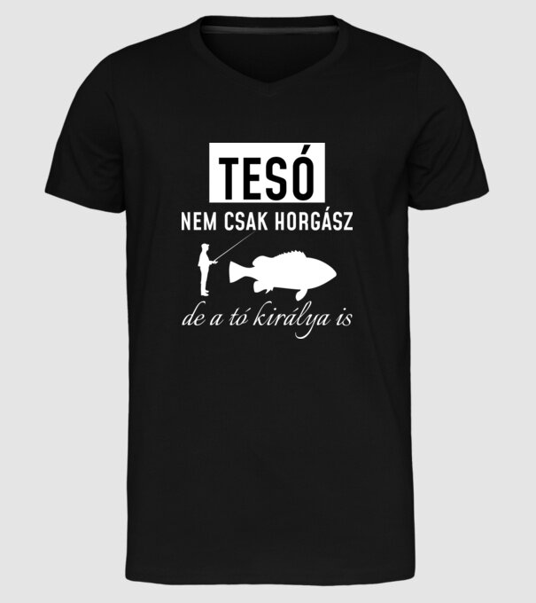  minta fekete pólón