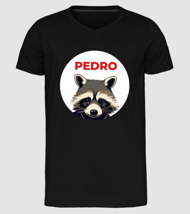  minta fekete pólón