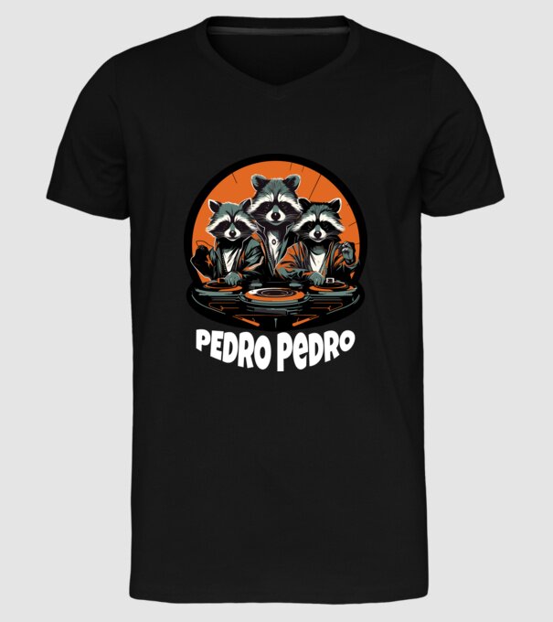  minta fekete pólón