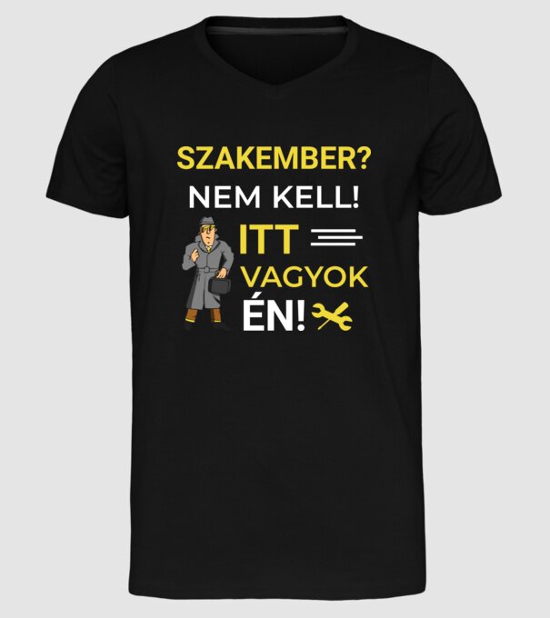  minta fekete pólón