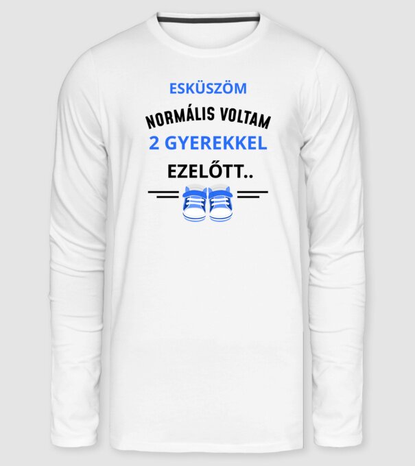  minta fehér pólón