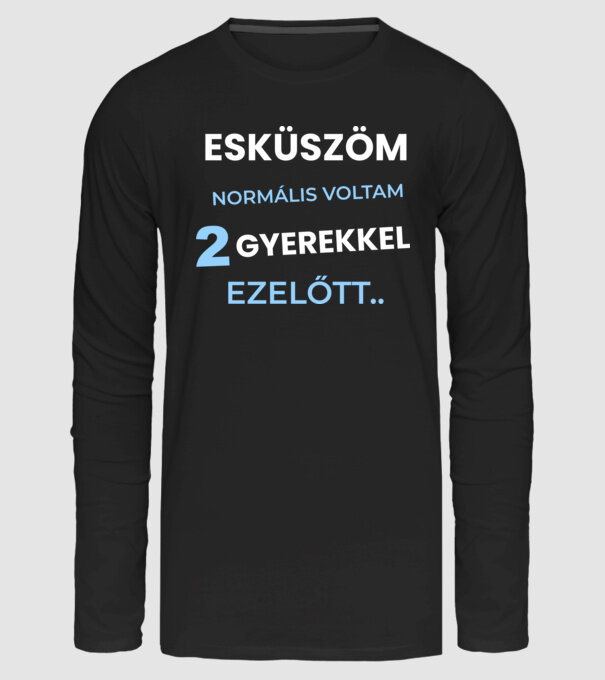  minta fekete pólón