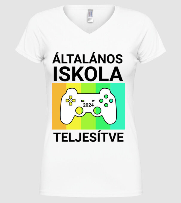  minta fehér pólón