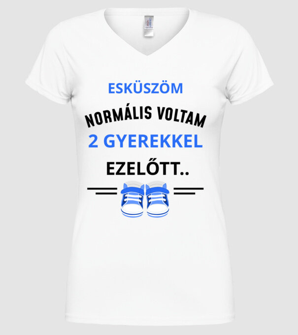  minta fehér pólón