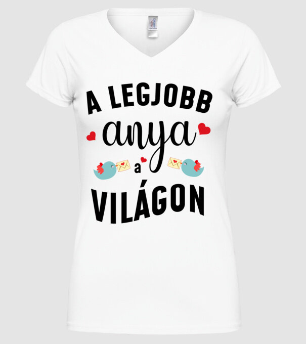  minta fehér pólón