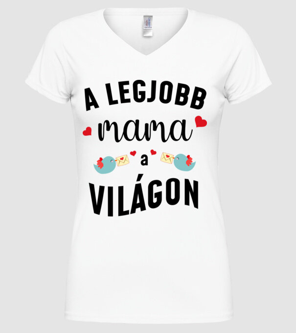 minta fehér pólón