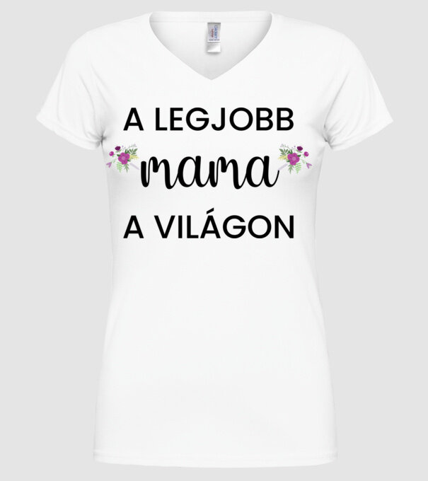  minta fehér pólón