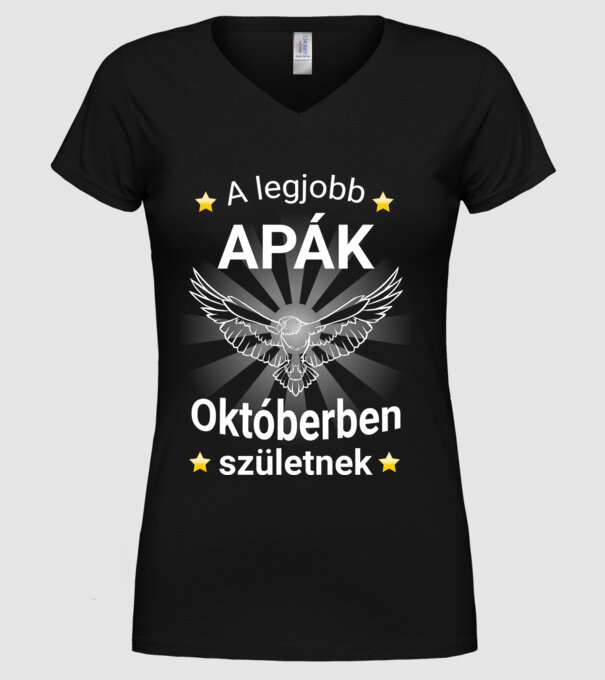  minta fekete pólón